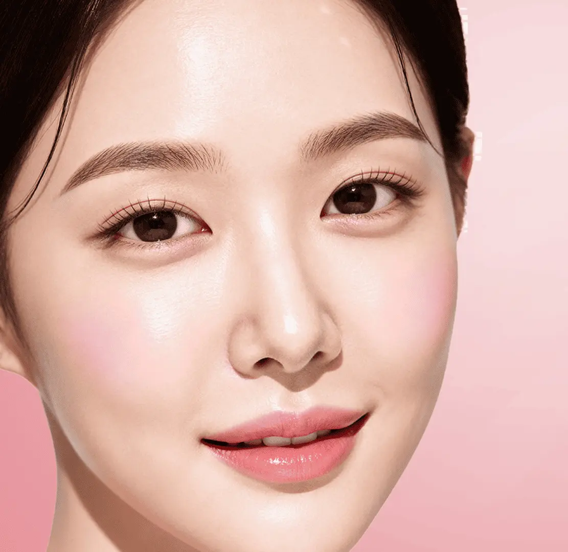 Tampilan kulit yang segar dan bercahaya